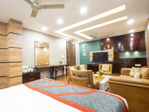 Hotel Gold Souk - Karol Bagh : photo 3 de la chambre suite supérieure lit king-size