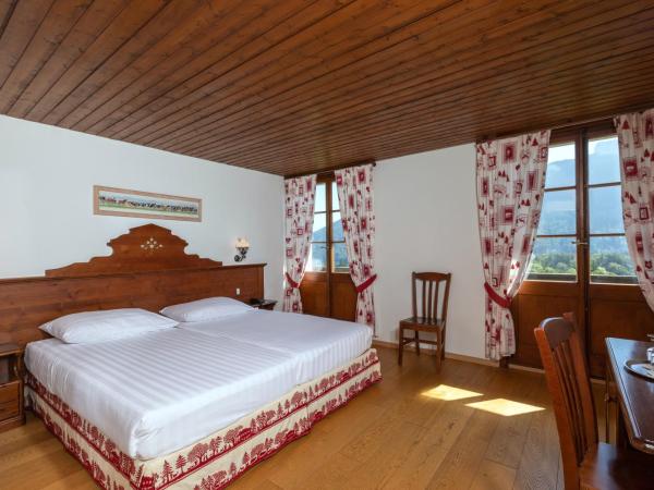 Hôtel de Gruyères : photo 2 de la chambre chambre double confort avec balcon