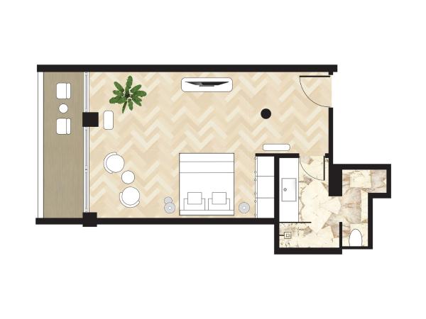 The Roc Club : photo 4 de la chambre club junior suite sea & astir marina views