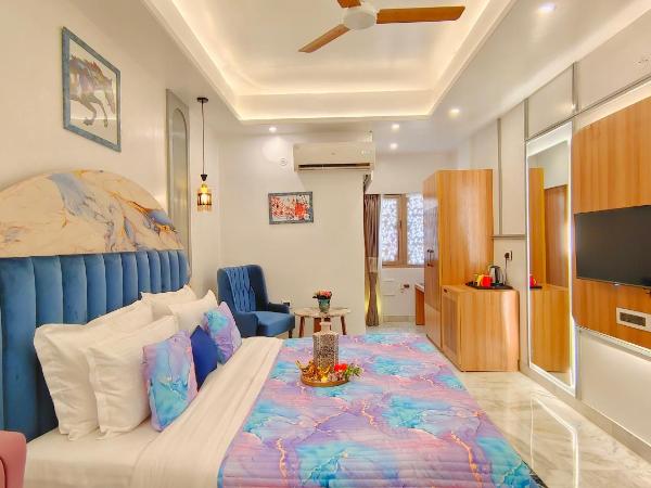 Hotel Sarang Palace - Boutique Stays : photo 3 de la chambre premium room with european style décor and city view