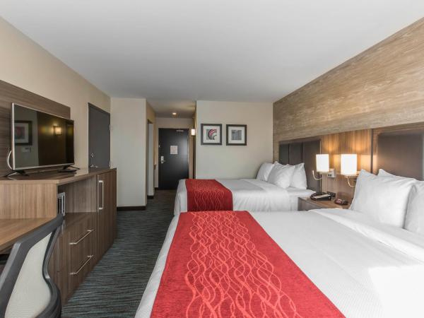 Comfort Inn & Suites Airport North : photo 3 de la chambre chambre avec 2 grands lits queen-size 