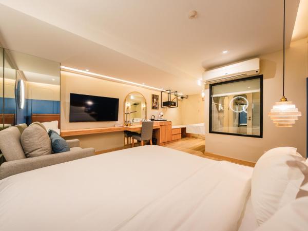 THEE Bangkok by TH District : photo 8 de la chambre chambre double ou lits jumeaux de luxe (sans fenêtre)
