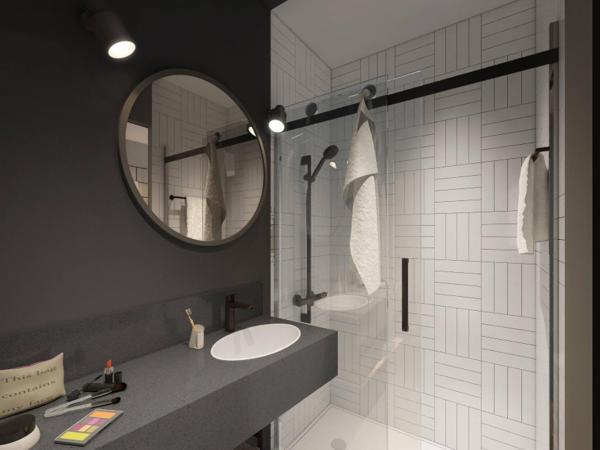 MOXY Berlin Humboldthain Park : photo 5 de la chambre chambre lit queen-size moxy