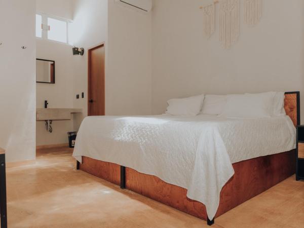 Caleta Hostel Rooftop & Pool : photo 1 de la chambre chambre deluxe