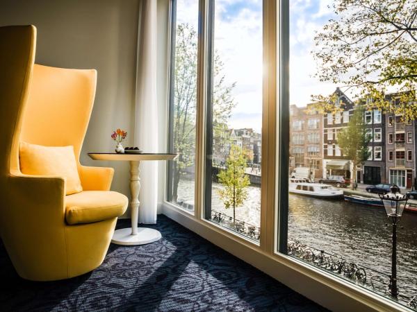 Andaz Amsterdam Prinsengracht - a concept by Hyatt : photo 1 de la chambre chambre lit king-size - vue sur le canal