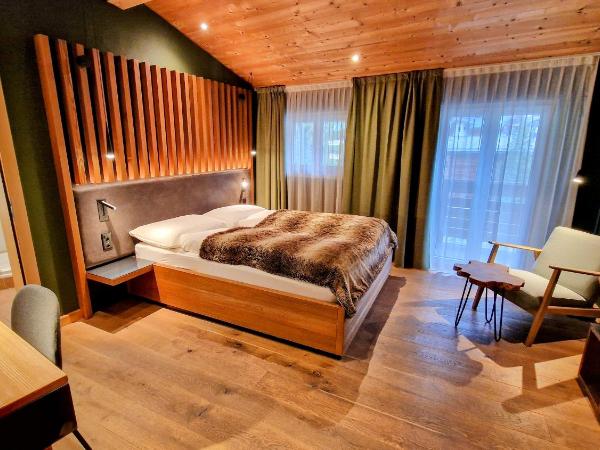 Amber Ski-in/out Hotel & Spa : photo 1 de la chambre chambre double supérieure avec balcon