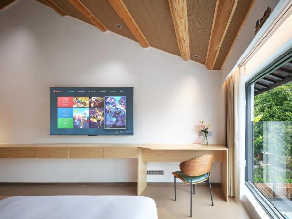 珺岚玖舍 : photo 3 de la chambre chambre deluxe avec 2 lits doubles