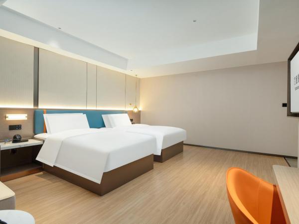 Yizhi Hotel Guangzhou Nancun Wanbo Metro Station : photo 1 de la chambre chambre lits jumeaux supérieure