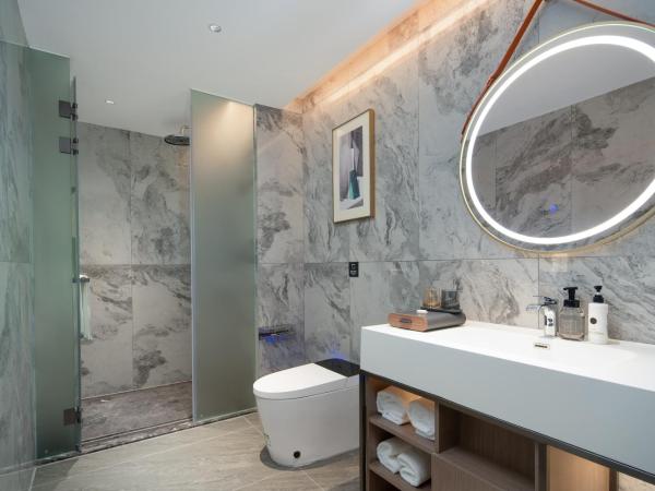 Yizhi Hotel Guangzhou Nancun Wanbo Metro Station : photo 4 de la chambre chambre lits jumeaux supérieure