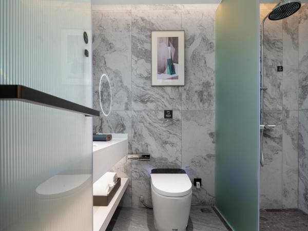 Yizhi Hotel Guangzhou Nancun Wanbo Metro Station : photo 4 de la chambre chambre lit queen-size deluxe