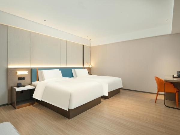 Yizhi Hotel Guangzhou Nancun Wanbo Metro Station : photo 3 de la chambre chambre lits jumeaux deluxe