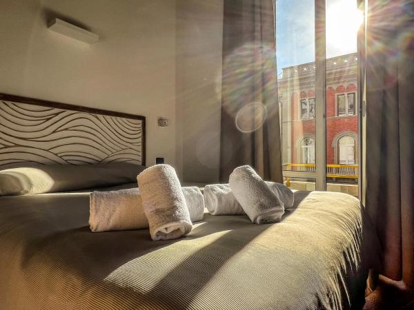 Hotel Genova Liberty : photo 4 de la chambre chambre double ou lits jumeaux supérieure avec vue sur ville