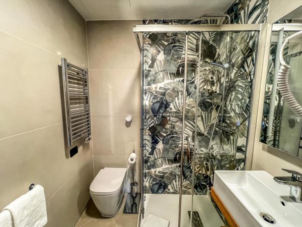 Hotel Genova Liberty : photo 7 de la chambre chambre double ou lits jumeaux supérieure avec vue sur ville