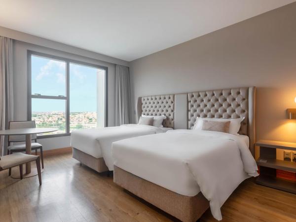 Ouro Minas Hotel Belo Horizonte, Dolce by Wyndham : photo 2 de la chambre chambre lits jumeaux deluxe