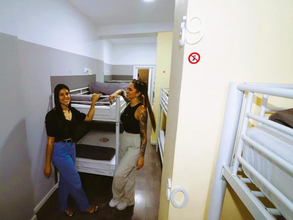 Madrid Downtown Hostel : photo 2 de la chambre lit superposé dans dortoir mixte