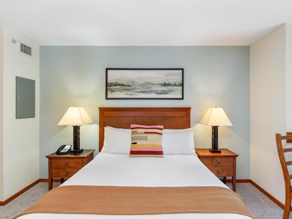 Cascade Lodge : photo 2 de la chambre chambre lit queen-size - vue sur jardin