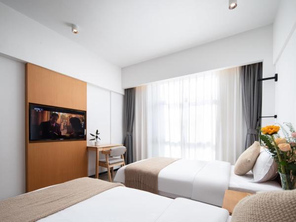 原野映像酒店 : photo 1 de la chambre chambre lits jumeaux