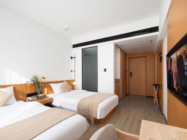 原野映像酒店 : photo 4 de la chambre chambre lits jumeaux