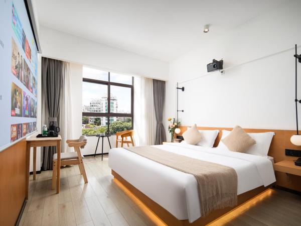 原野映像酒店 : photo 4 de la chambre chambre lit queen-size deluxe