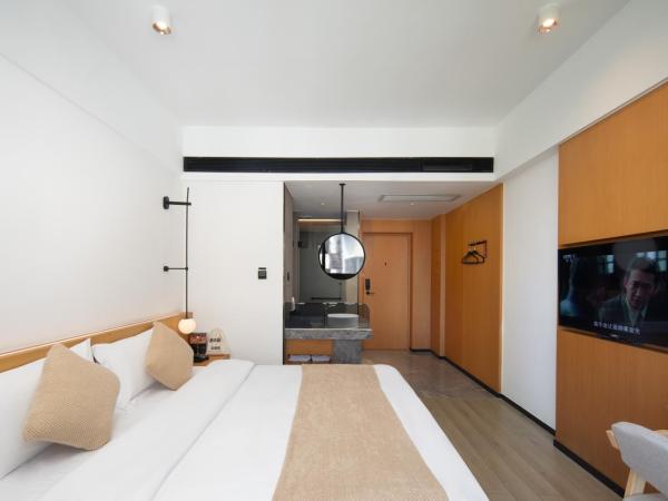 原野映像酒店 : photo 3 de la chambre chambre lit queen-size deluxe