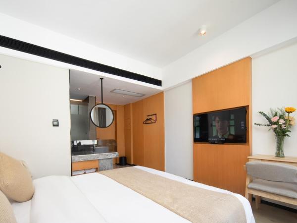 原野映像酒店 : photo 2 de la chambre chambre lit queen-size deluxe