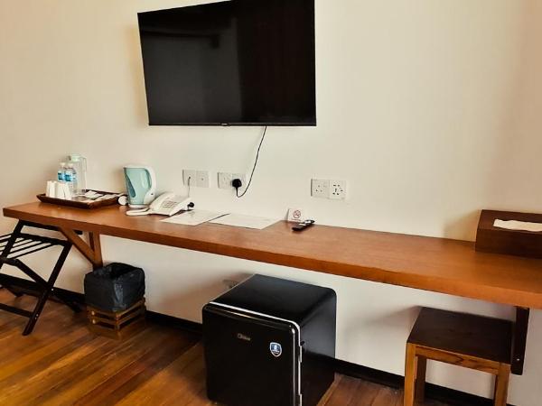 Mamutik Island Resort : photo 4 de la chambre chambre double ou lits jumeaux deluxe - vue sur mer