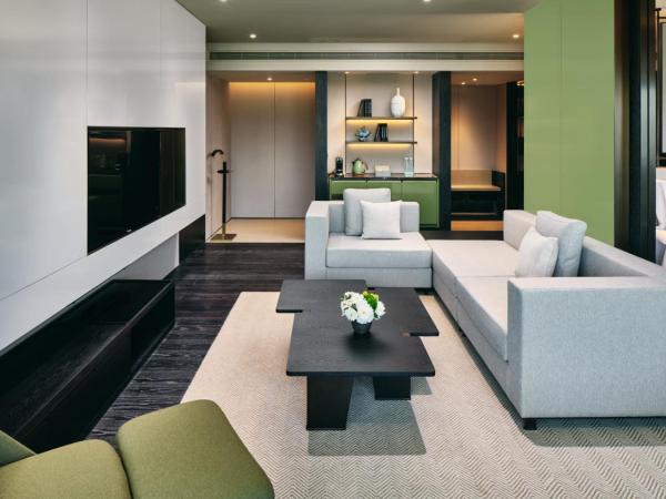 InterContinental Xi'an North, an IHG Hotel : photo 4 de la chambre suite king junior avec vue sur le jardin