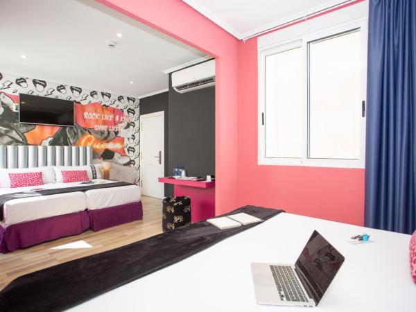 Casual Vintage Valencia : photo 1 de la chambre chambre intérieure quadruple Économique