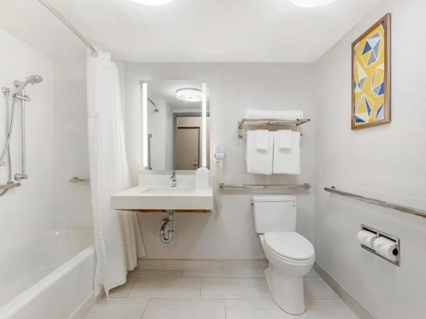 Comfort Inn & Suites Near Universal Orlando Resort-Convention Ctr : photo 7 de la chambre chambre lit king-size pour personnes à mobilité réduite - non-fumeurs