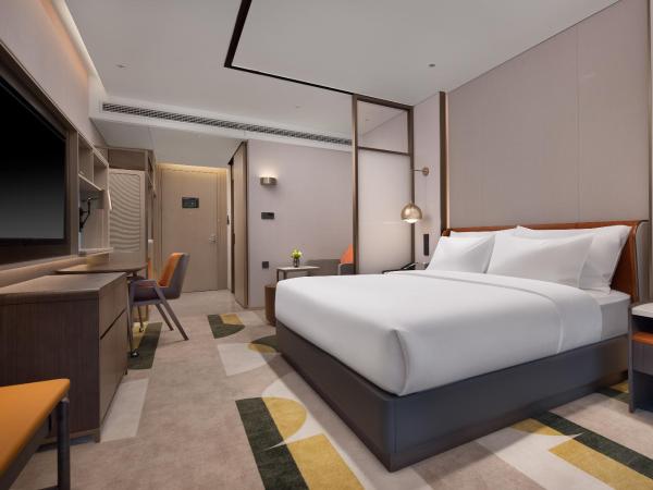 Home2 by Suite Wuhan Qingshan : photo 2 de la chambre chambre double deluxe