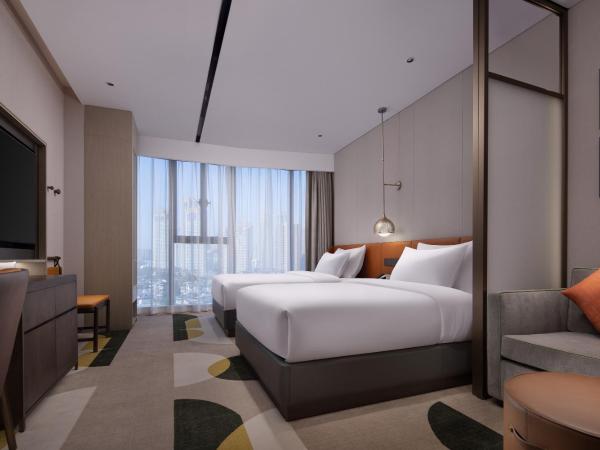 Home2 by Suite Wuhan Qingshan : photo 1 de la chambre chambre lits jumeaux deluxe