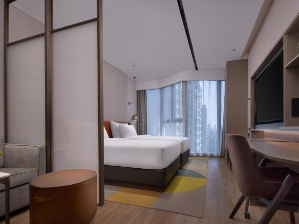 Home2 by Suite Wuhan Qingshan : photo 4 de la chambre chambre lits jumeaux supérieure