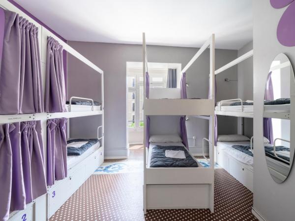 Purple Nest Hostel : photo 3 de la chambre 1 lit dans un dortoir mixte de 8 lits