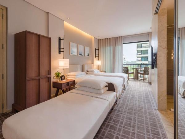 Grand Hyatt Rio de Janeiro : photo 1 de la chambre chambre lits jumeaux accessible en fauteuil roulant avec douche accessible en fauteuil roulant
