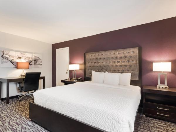 Clarion Inn & Suites Across From Universal Orlando Resort : photo 6 de la chambre chambre lit king-size avec coin cuisine - non-fumeurs