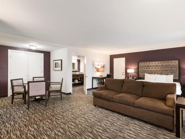 Clarion Inn & Suites Across From Universal Orlando Resort : photo 5 de la chambre chambre lit king-size avec coin cuisine - non-fumeurs