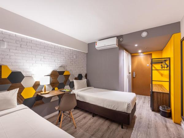 B&B HOTEL Rio de Janeiro Norte : photo 2 de la chambre chambre lits jumeaux