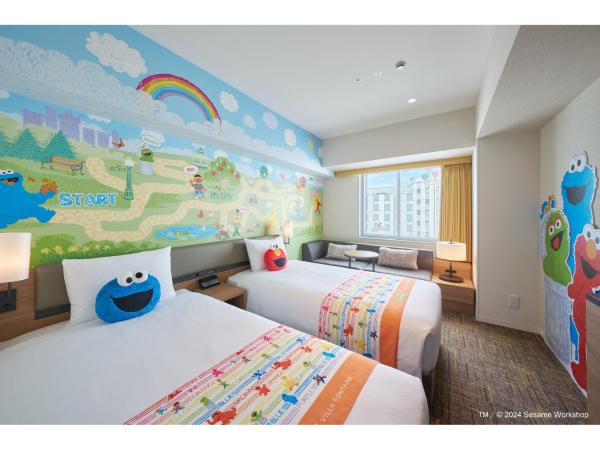 Villa Fontaine Grand Haneda Airport : photo 1 de la chambre concept room - enjoy sesame street as a family - non-smoking with onsen ticket