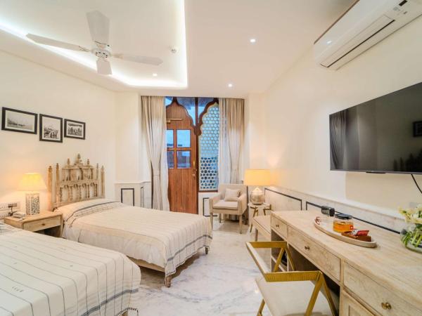 Artisav House : photo 9 de la chambre chambre lits jumeaux - vue sur montagne