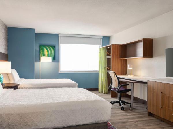 Home2 Suites by Hilton Albuquerque Downtown/University : photo 1 de la chambre studio with two queen beds and roll-in shower - mobility and hearing access/non-smoking