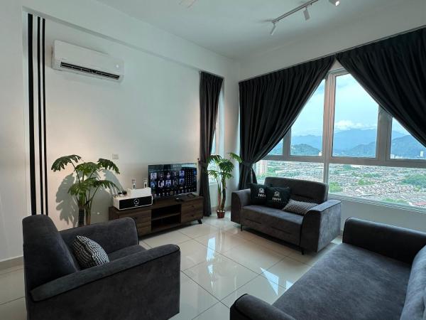Ipoh D Festivo Suites 6-10pax 10mins to Sunway Tambun by IWH : photo 10 de la chambre penthouse