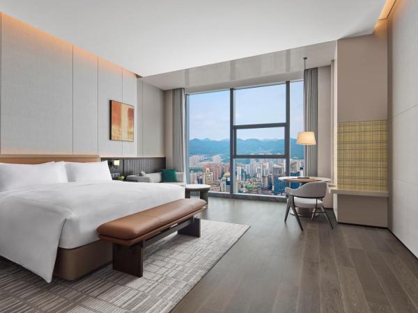 Conrad Chongqing : photo 5 de la chambre chambre lit king-size - accessible aux personnes à mobilité réduite