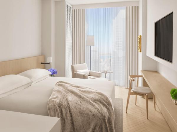 The Times Square EDITION New York : photo 1 de la chambre chambre lit king-size - vue sur ville