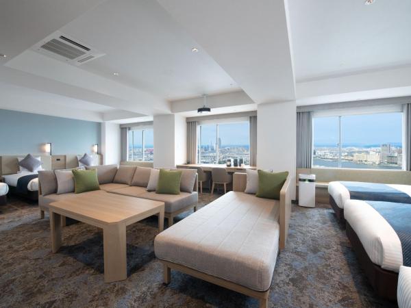 Art Hotel Osaka Bay Tower : photo 6 de la chambre executive quadruple room with bay view