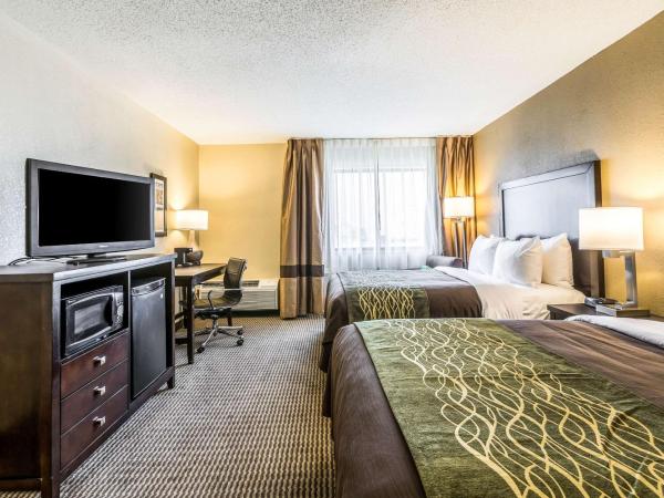 Comfort Inn Downtown : photo 2 de la chambre chambre double avec 2 lits doubles - non-fumeurs