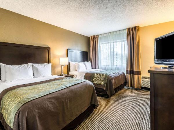 Comfort Inn Downtown : photo 4 de la chambre chambre double avec 2 lits doubles - non-fumeurs
