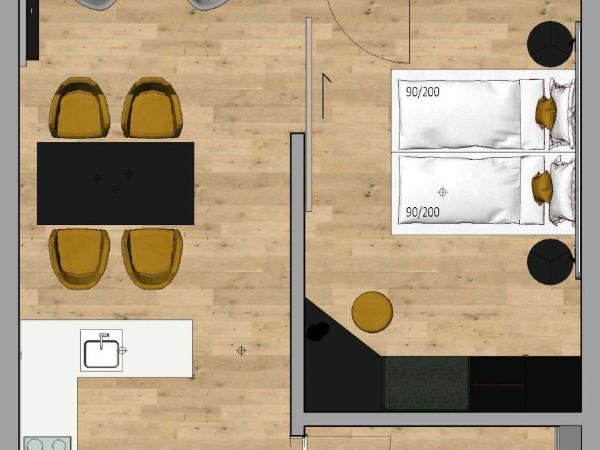 Essential by Dorint Interlaken - New Opening : photo 6 de la chambre essential apartment (no a/c) - annex building