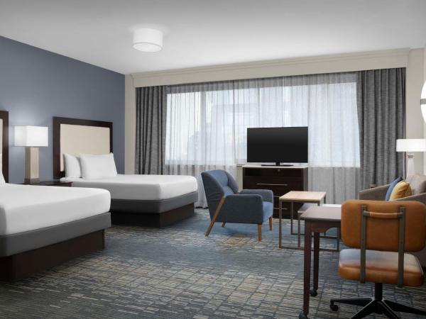 Homewood Suites Dallas Downtown : photo 1 de la chambre studio queen avec 2 lits queen-size - non-fumeurs
