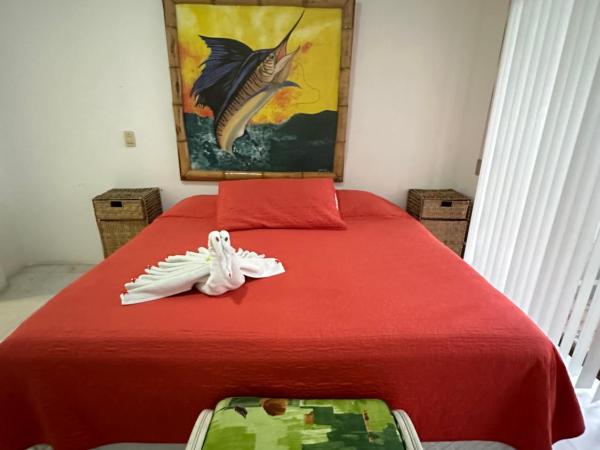 HAB PLANTA BAJA HOTEL TSORO 2 Adultos 1 menor IXTAPA WIFI GRATIS : photo 10 de la chambre chambre double deluxe