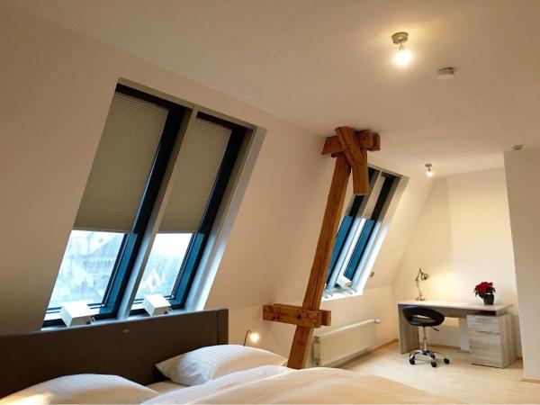 Altstadthotel Hayk am Rhein : photo 10 de la chambre penthouse apartment - fifth floor with dom cathedral view  
